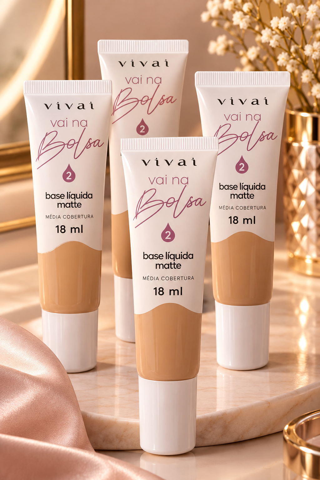 Base cabe no bolso Vivai (cada)