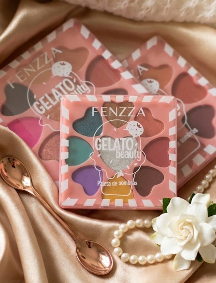 Paleta de sombras 9 cores