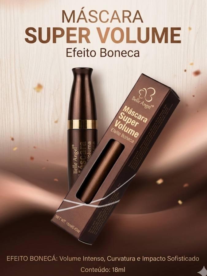 Máscara cílios. de boneca 